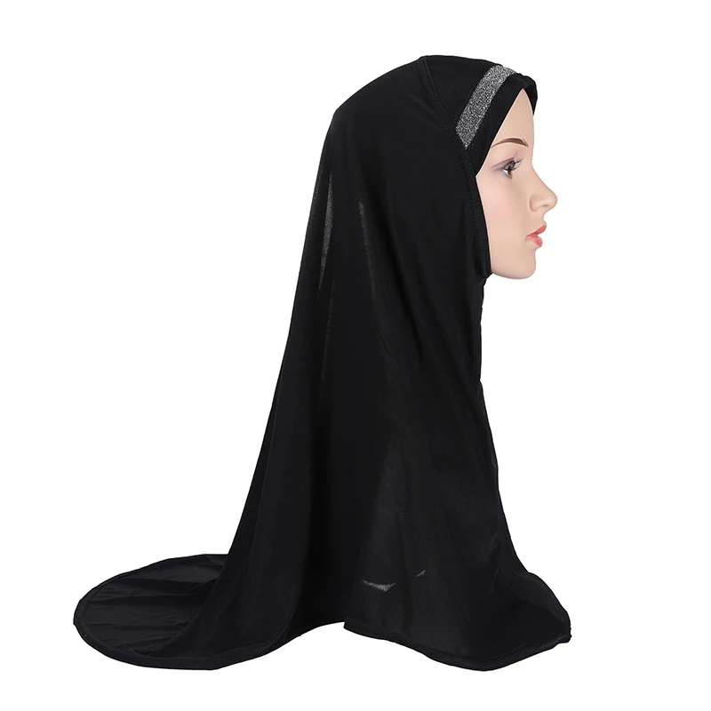 Ramadan muslimische Frauen Hijab Chemo Cap Motorhaube volle Abdeckung Gebet Turban islamische Amira Niqab Hut Femme Headwrap Schal Schals Schals