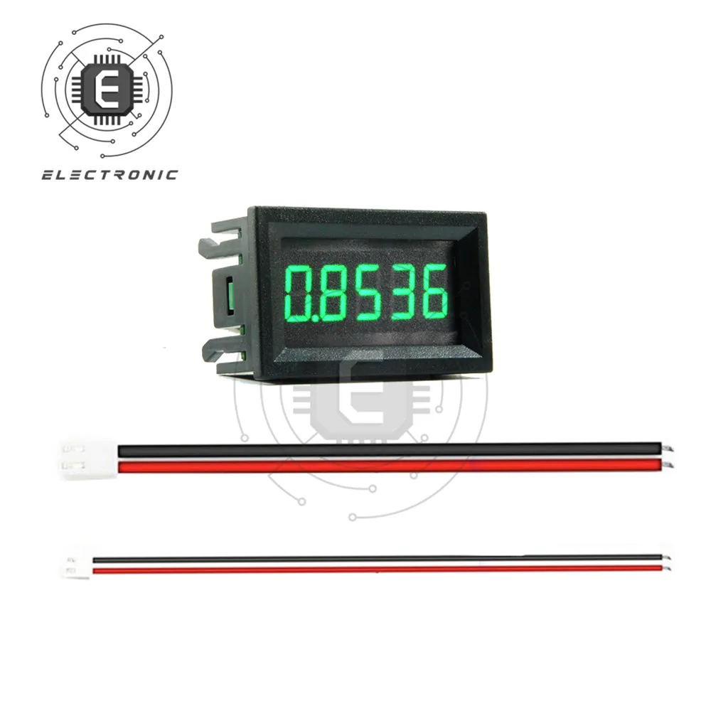 0.56 Inch Four-Wire Five-Digit High-Precision DC Digital Ammeter DC 0.0000-3.0000A Current Tester Meter