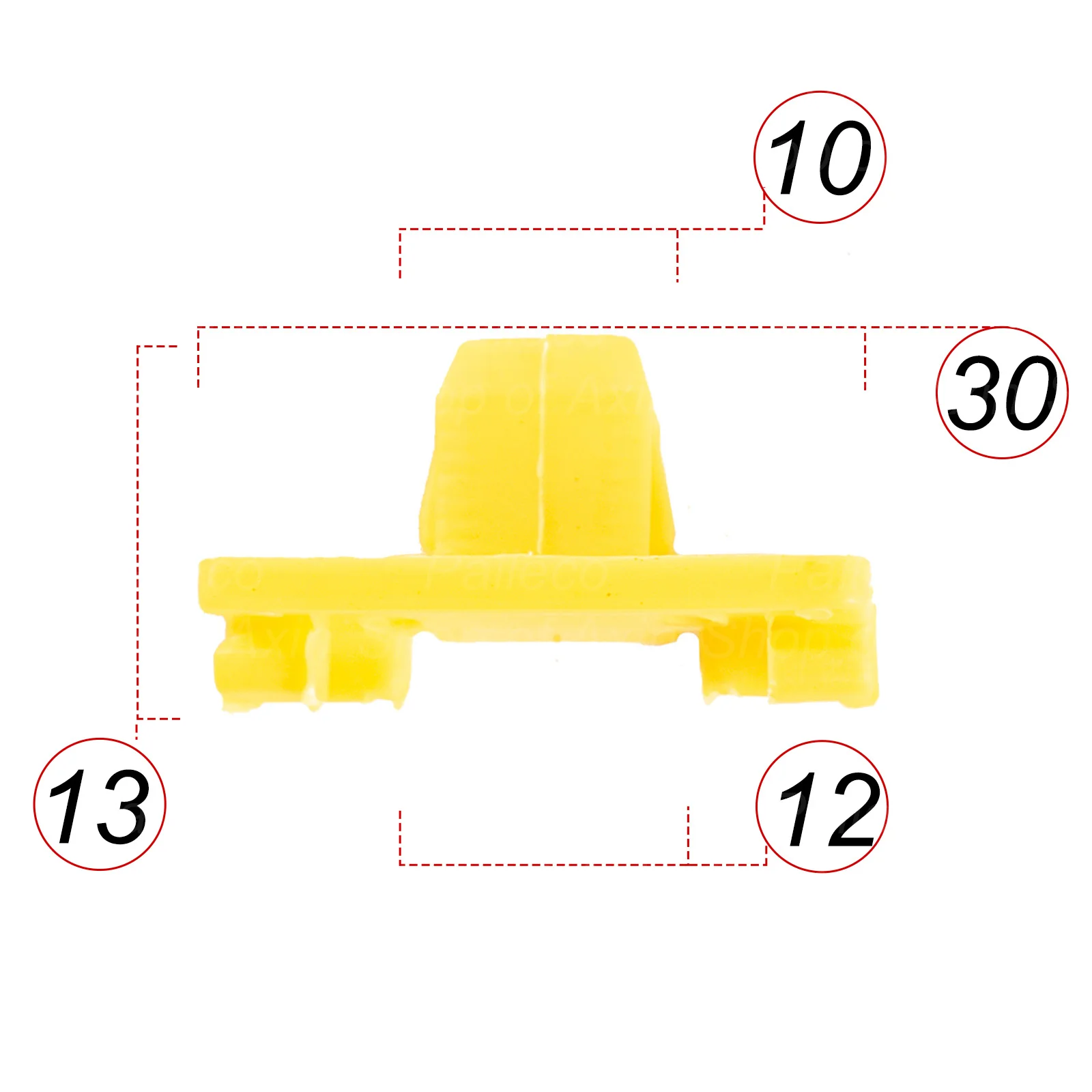 

20pcs Car ATV Motorcycle Accessories Plastic Clips