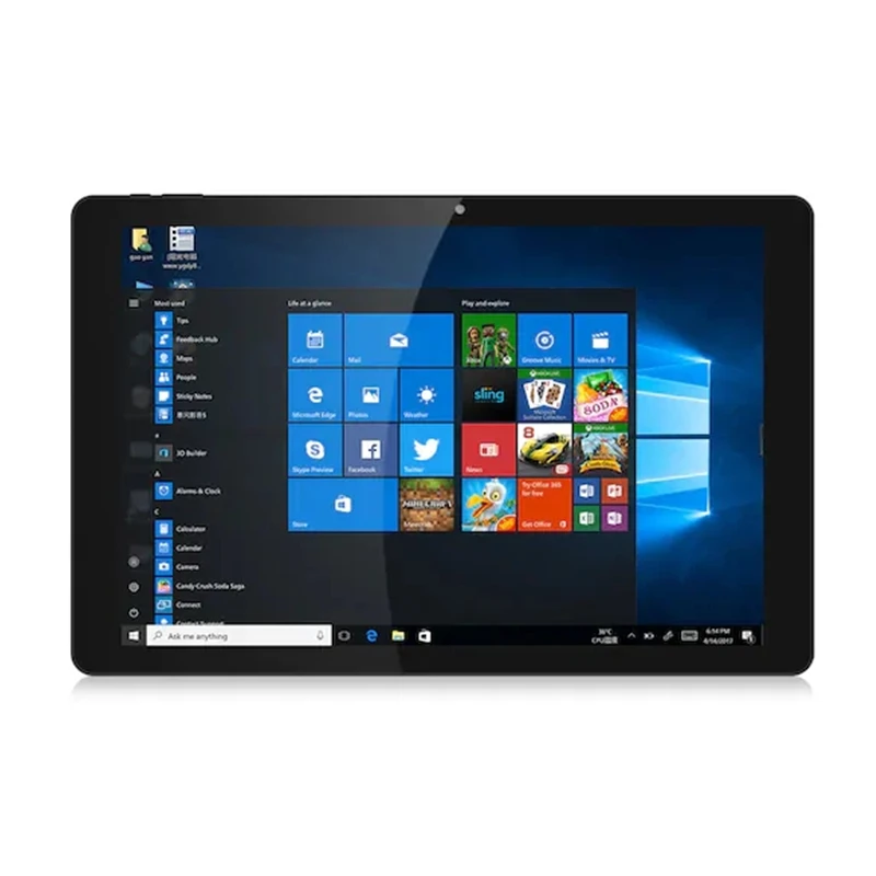 OS 64-bit Windows 10 13.5 polegadas CWI534 Tablet PC N450 3000x2000 IPS Quad Core 4GB + 64GB HDMI-compatível Notebook Câmeras duplas