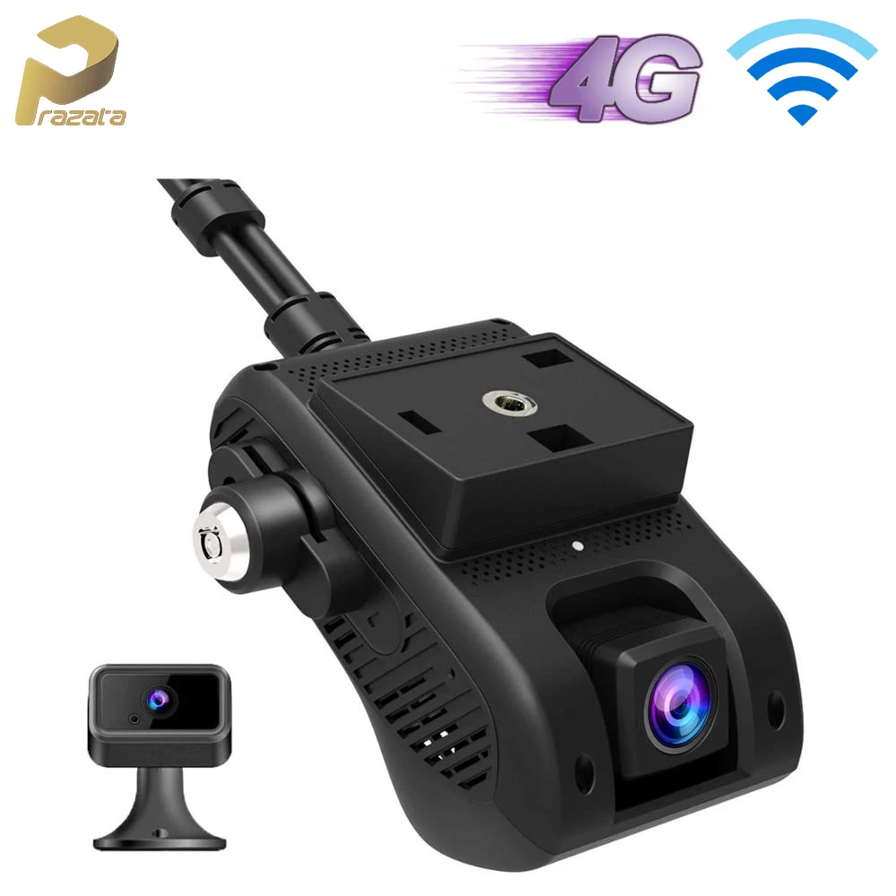 New 4G Dash Cam Vehicle Camera Aivision Car GPS Tracker JC400 Smart Tracking Video Recorder WIFI Hotspot Dual Camera 1080P