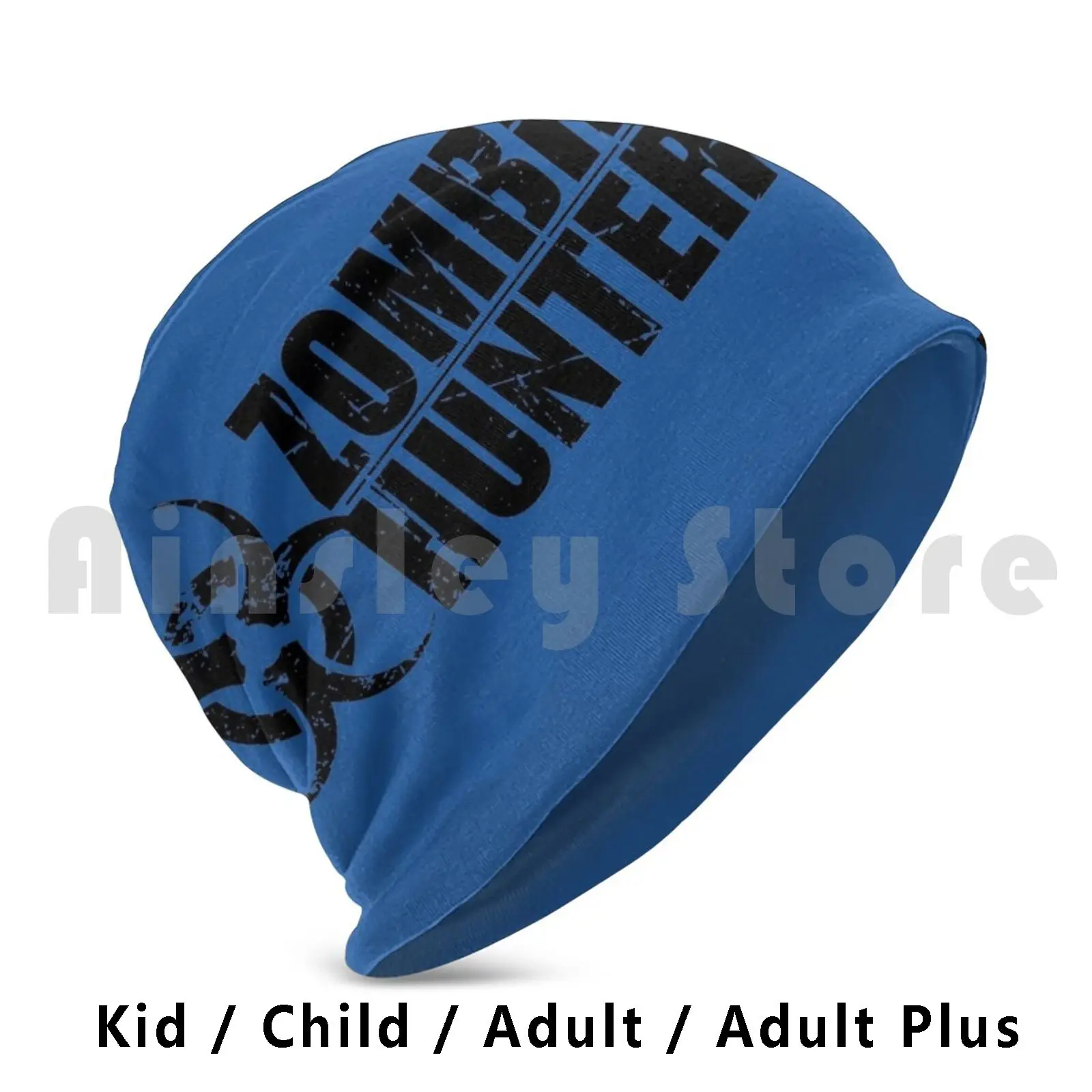 Zombie Hunter Beanies Pullover Cap Comfortable Zombie Ghoul Undead Monster Apocolypse Walker Hunter Prep Prepper