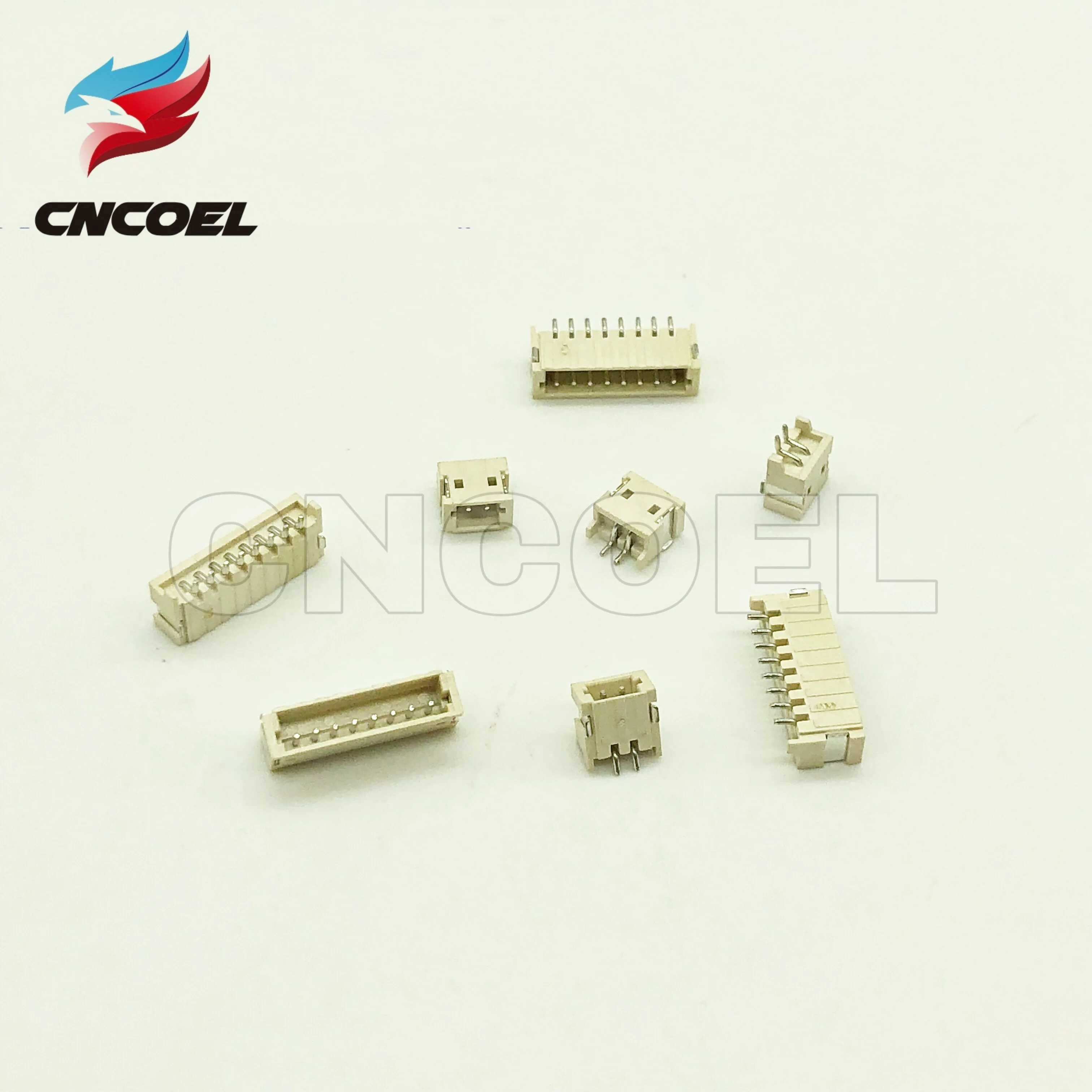 20pcs ZH1.5 connector 2P/3P/4P/5P/6P/7P/8P/9P/10P/12P 1.5mm Horizontal smd Socket 1.5mm Pitch Patch Plug Connector SMT SMD