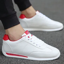 Fashion Chinese Leather Sneakers Men White Casual Shoes Unisex Sneakers 2021 Hot Sale School Shoes Man Tenis