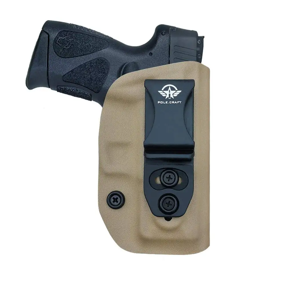 PoLe.Craft IWB KYDEX Holster Taurus G2C PT111 G2 / PT140 Gun Holsters Waistband Carry Concealed Holster Taurus Pistol Case