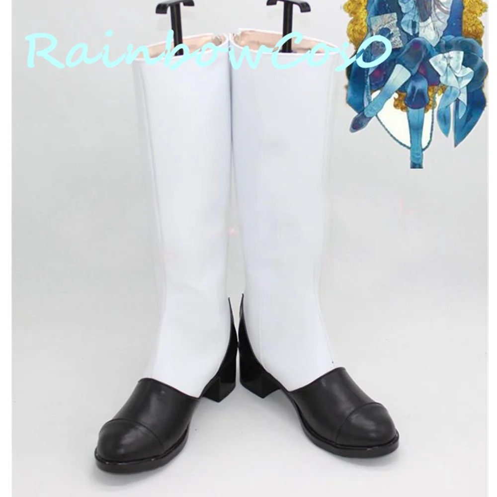 Lo studio del caso di vanita vanita stivali scarpe Cosplay gioco Anime festa di carnevale Halloween RainbowCos0 W1757