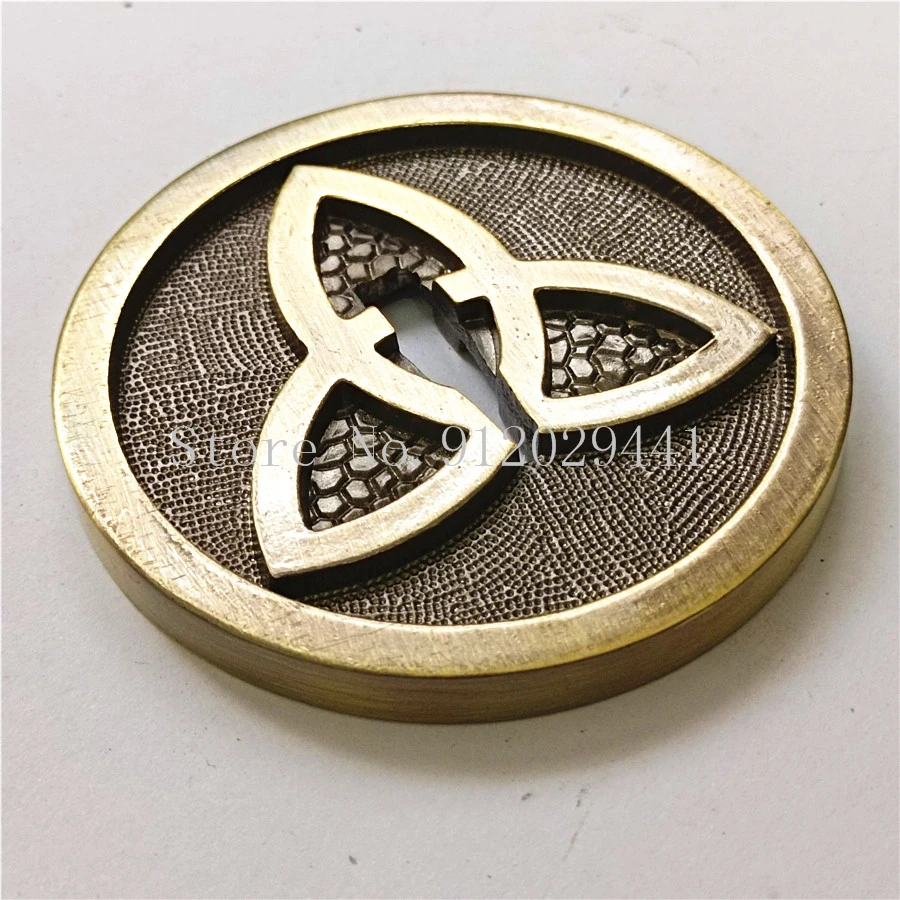 Alloy Guard Tsuba For Japanese Samurai Katana Sword Knife Guard Wakizashi HandMade DIY Fittings