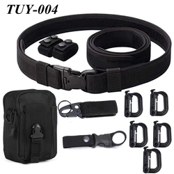 5CM Men's Military Tactical Belt Heavy-Duty Quick-Release Belt Outdoor Sports Cycling Double Thickening Quick Release