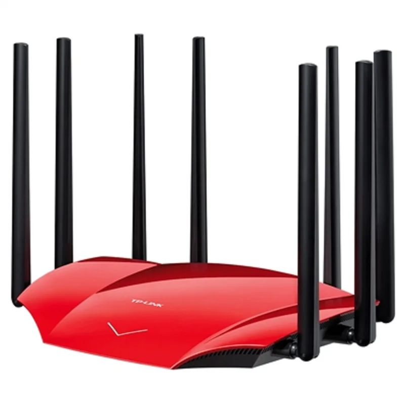 Chinese Firmware, 8 Antennas Wireless Router 802.11AC Double bands, 2.4GHz 800M + 5GHz 1733M, 4 ports Gigabit AC2600 Huge WiFi