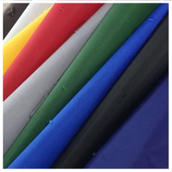 Dimensioni 1*1.5m tessuto impermeabile 210D Oxford Poyester tessuto per esterni leggero