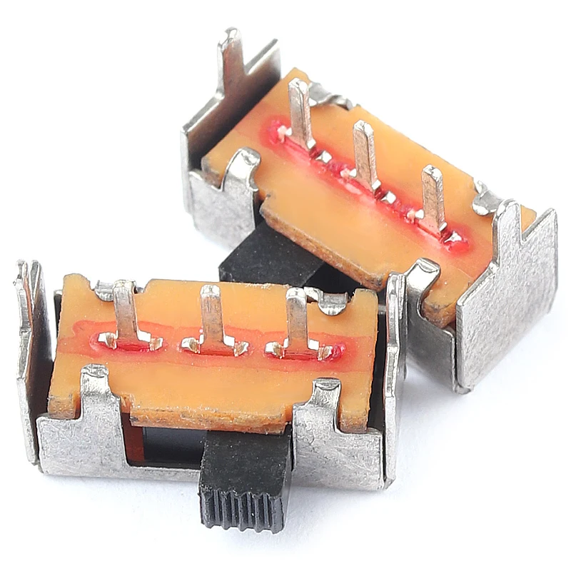 10pcs SK12F14 사이드 토글 스위치 인터럽터 미니 슬라이드 스위치 3pin G5