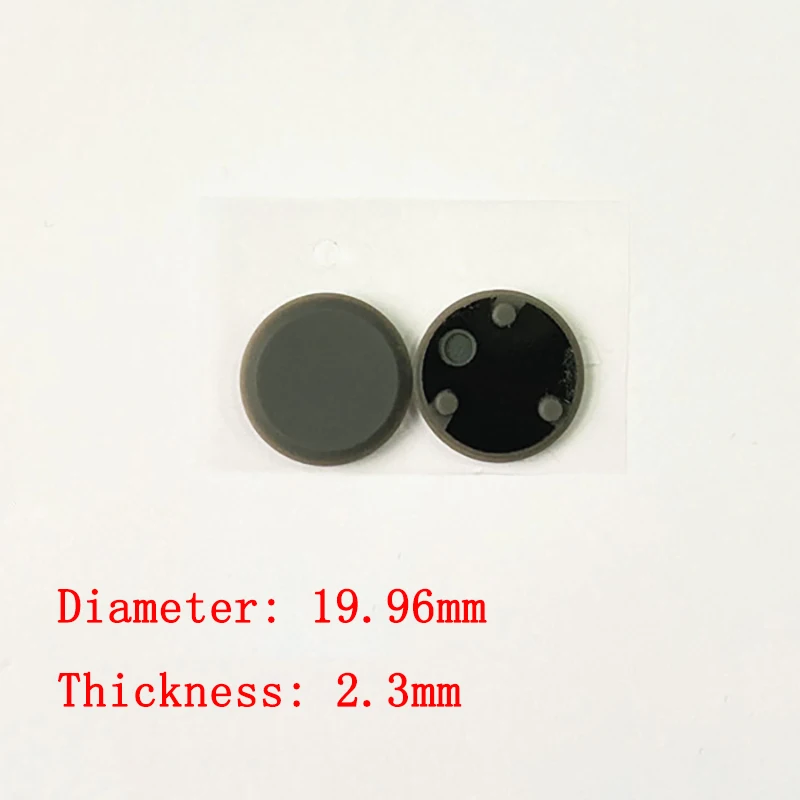 ラップトップ足底パッド,グレーのゴムパッド,19.96mm