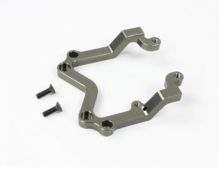 CNC precision machined all-metal rear U-bracket for ROVAN KM HPI BAJA 5B 5T 5SC