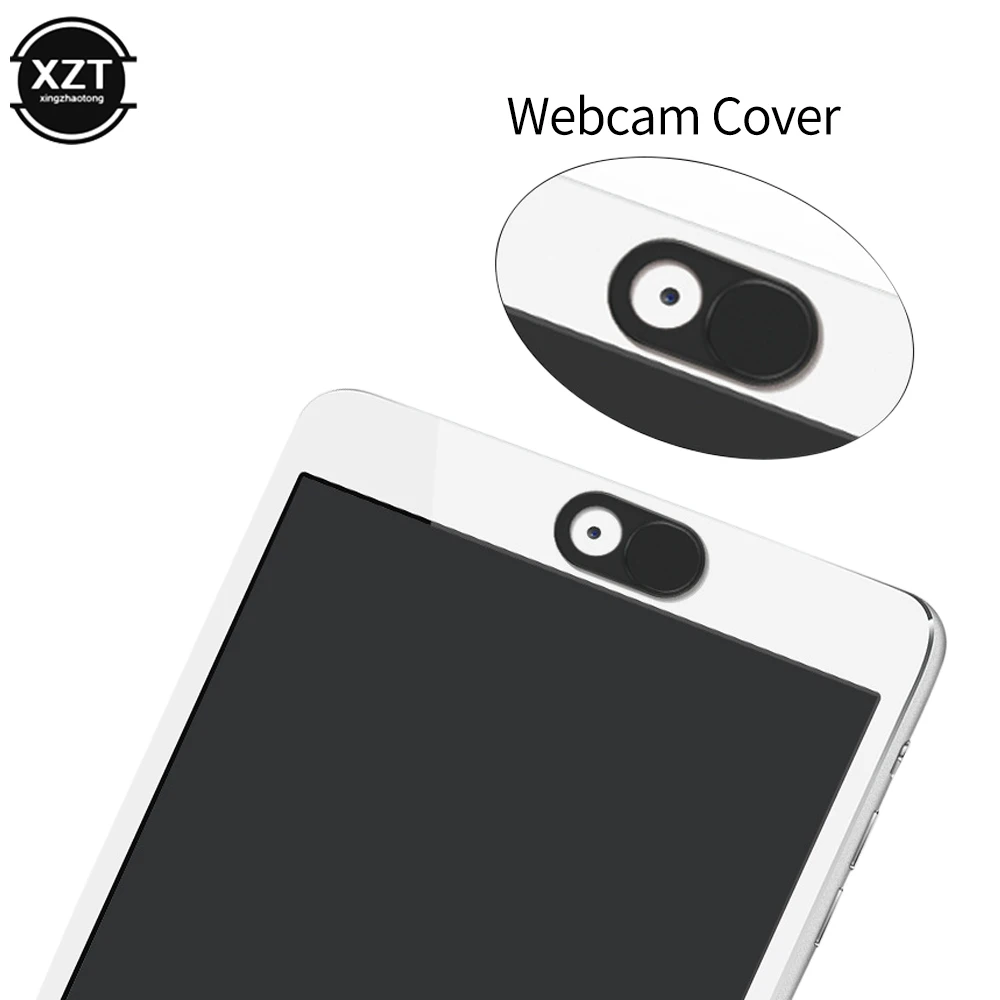 Universal WebCam Cover Shutter Magnet Slider Metal Ultra Thin Camera Cover for Web Cam Phone PC Laptop Lens Privacy Sticker