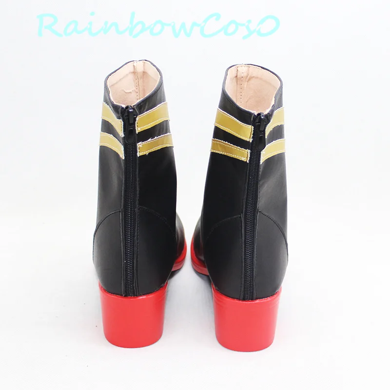 앙상블 별 Amagi Hiiro 코스프레 신발 부츠 게임 애니메이션 할로윈 RainbowCos0 W1614