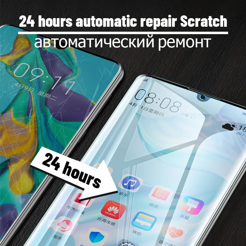 Hydrogel Film on honor 7a pro 7c 7x 7s 8a 8x 8c 8s 9x 9a screen protector protective for huawei 7 8 9 a x s a7 x7 a8 x8 x9