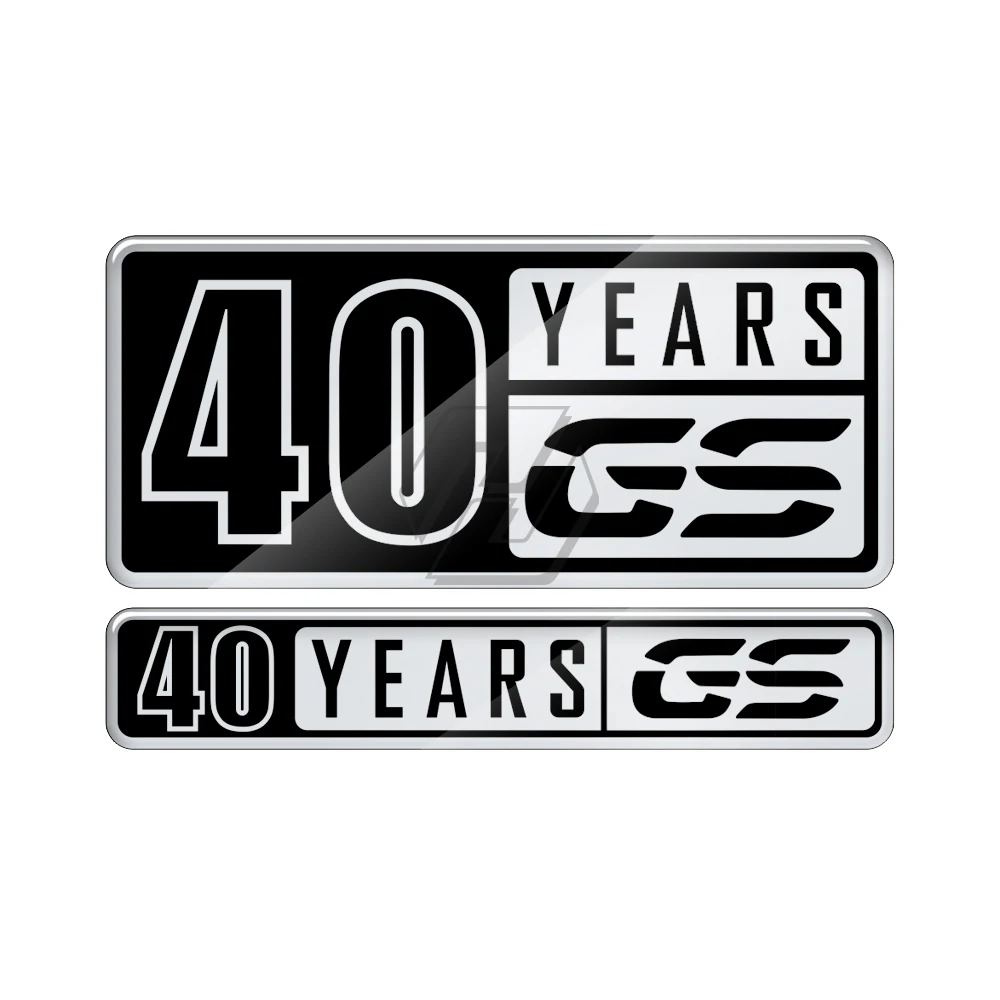 Custodia per decalcomania moto 3D per BMW Motorrad 40 anni GS Sticker per R1200GS R1250GS F850GS F800GS