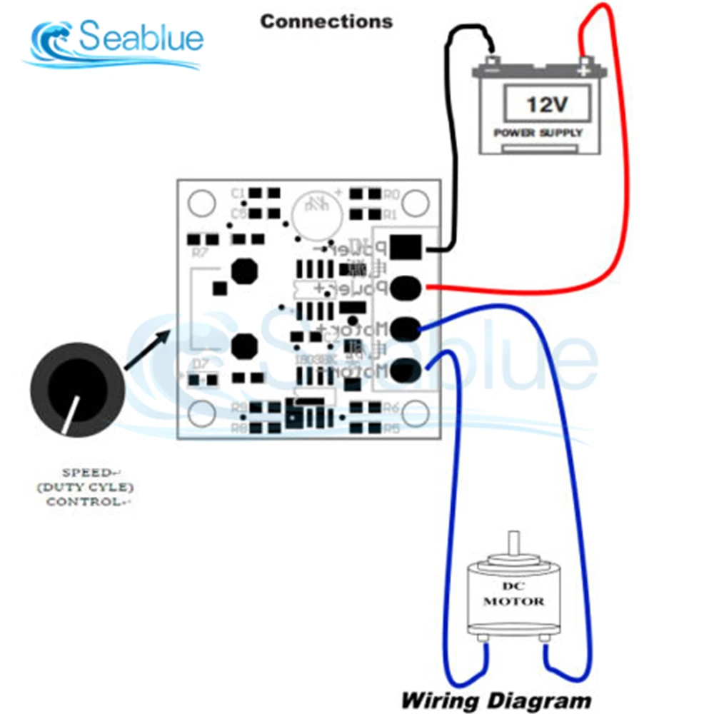 DC 1.8V 3V 5V 6V 12V 2A 30W PWM regolatore di velocità del motore interruttore di controllo della velocità del motore a bassa tensione modulo di