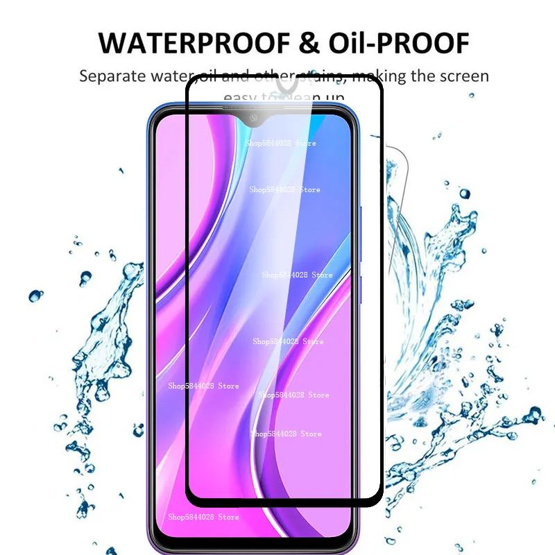 4 in 1 protective glass redmi 9 camera lens protector For xiaomi redmi 9 redmi9 xiomi xaomi redmy 9 tempered glass film 6.53