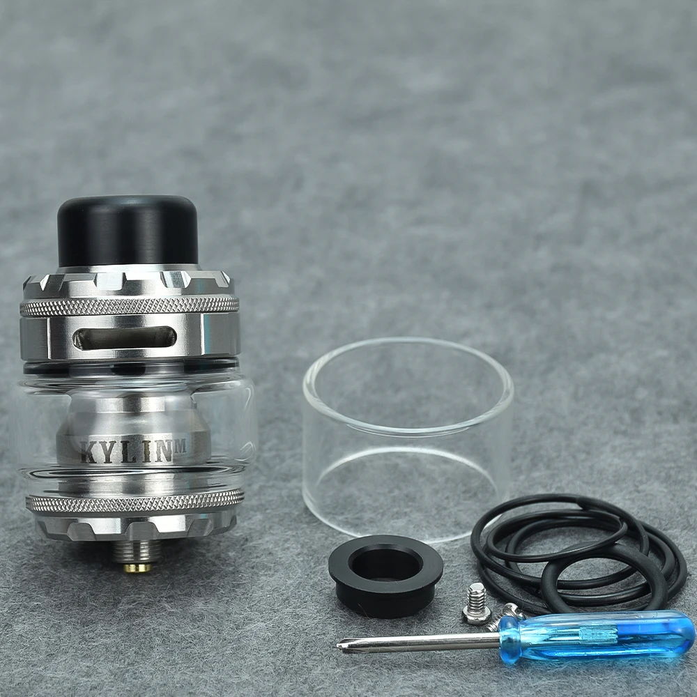 

Атомайзер для электронной сигареты Kylin M Pro RTA, 24,2 мм, 6 мл/8 мл