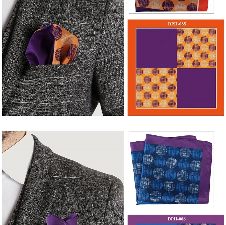 Tailor Smith New Arrival 30x30cm Big Size Handkerchief Men Fashion Chest Towel Paisley Floral Dot Soft Suit Hanky Pocket Squares