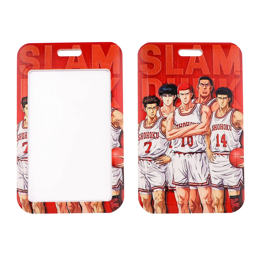 

ER1650 SLAM DUNK Basketball Boy Lanyard Card Holder Student Hanging Neck Mobile Phone Lanyard Badge Subway Access Card Holder