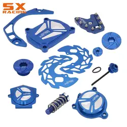 ATV CNC Głowica cylindra Osłona filtra oleju Wtyczka wlewu oleju Wskaźnik poziomu oleju Do Yamaha Raptor 700 700R YFM700 YFM700R 2013-2021