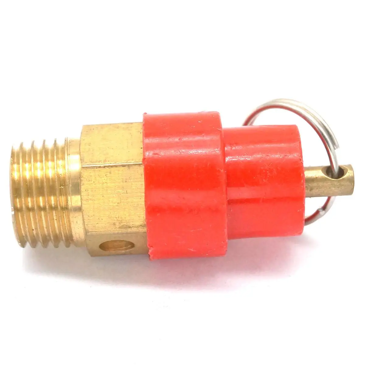 1/4 "BSP Male Thread 100 PSI Kuningan Kompresor Udara Safety Relief Valve Pressure Switch Pop-Off Valve Rilis katup Valves