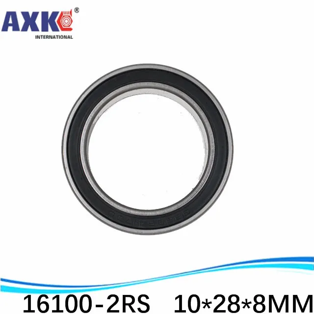 

20pcs/lot free shipping quality High quality deep groove ball bearing 16100RS 16100-2RS 10*28*8 mm