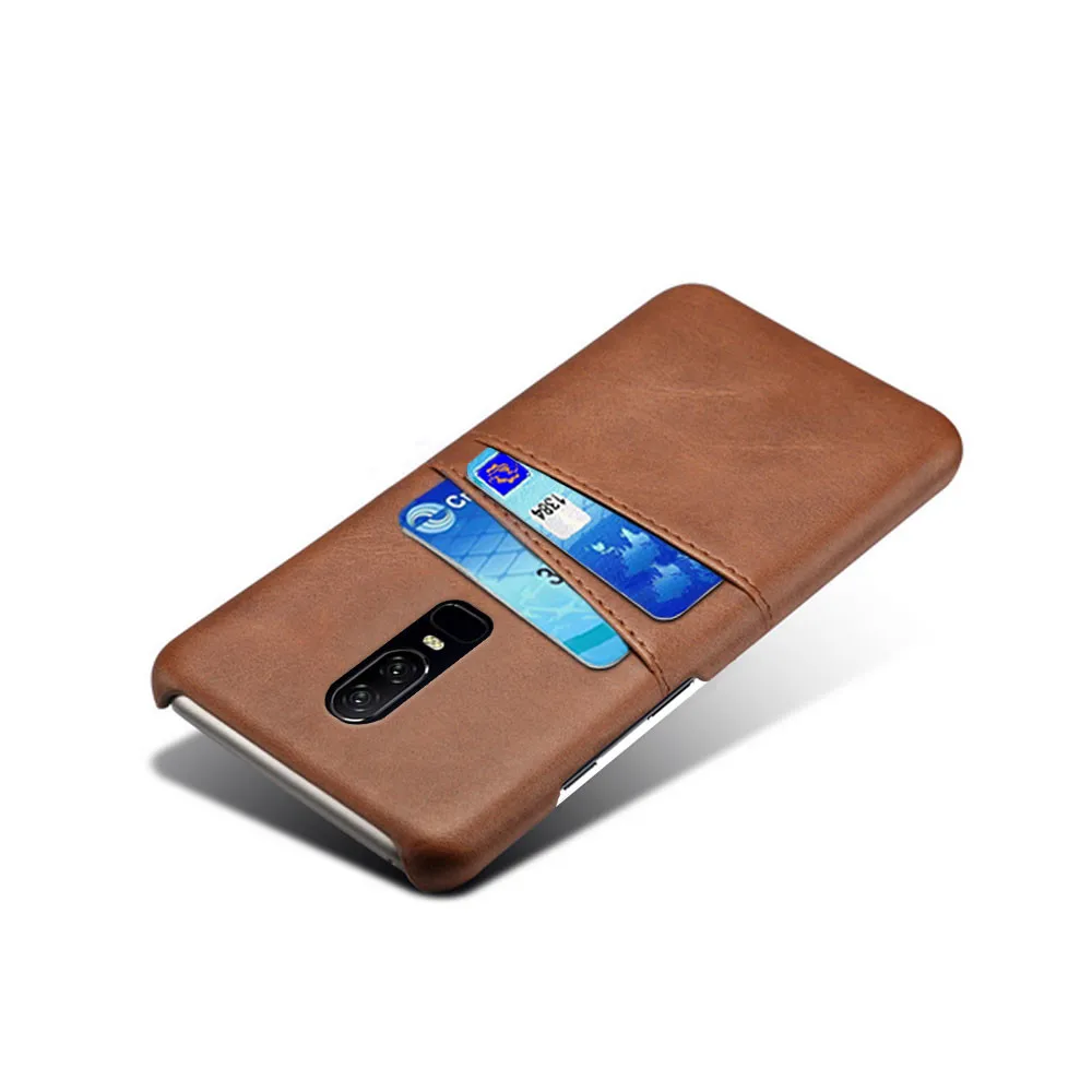 For Oneplus 6 6T 7 7T 8 8T 8 Pro Retro PU Leather Card Slots Case For One plus 7 Pro 7T Pro Nord back cover 10 Cover Coque Funda