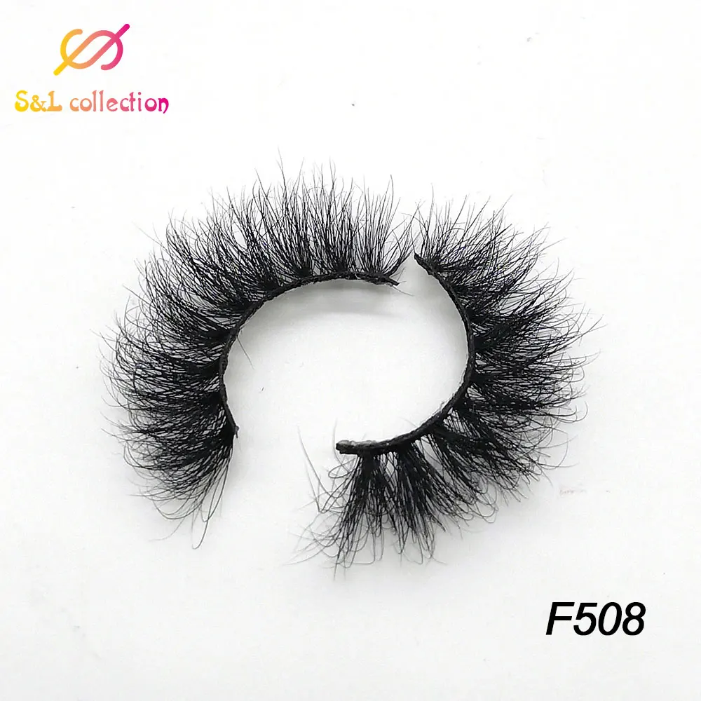Faux cils de vison 5D, 100% faits à la main, moelleux, désordonné, réutilisable, 3D, vrai vison, vente en gros, cils en vrac, maquillage