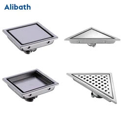 Brushed 304 Stainless Steel 15/11cm Linear Anti-odor Long Floor Drain Bathroom Invisible Shower Floor Drain, Wholesale.