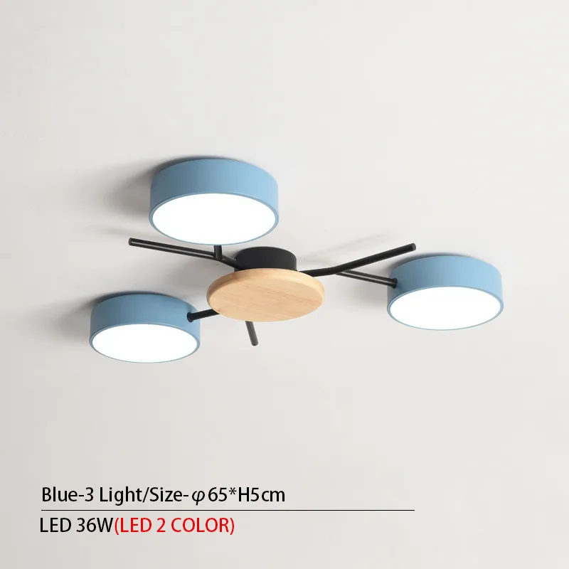 Houten plafondlamp Grijze metalen lampenkappen voor slaapkamer Woonkamer kinderkamerlamp Binnenhuis inbouw plafondlamp