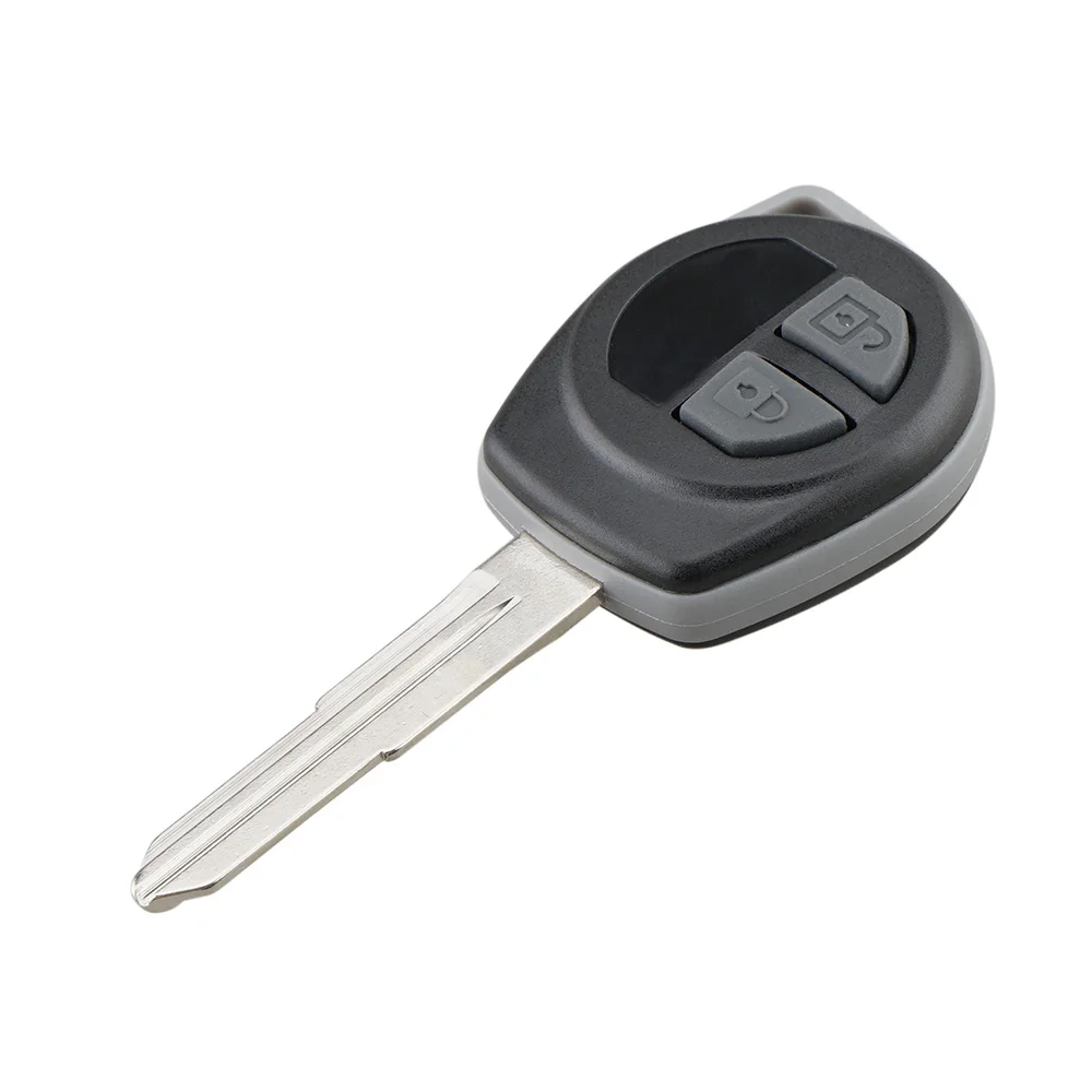 2 Buttons Car Key Fob Case Shell Replacement Auto Remote Cover Fit for SUZUKI Vitara Swift Ignis SX4 Liana