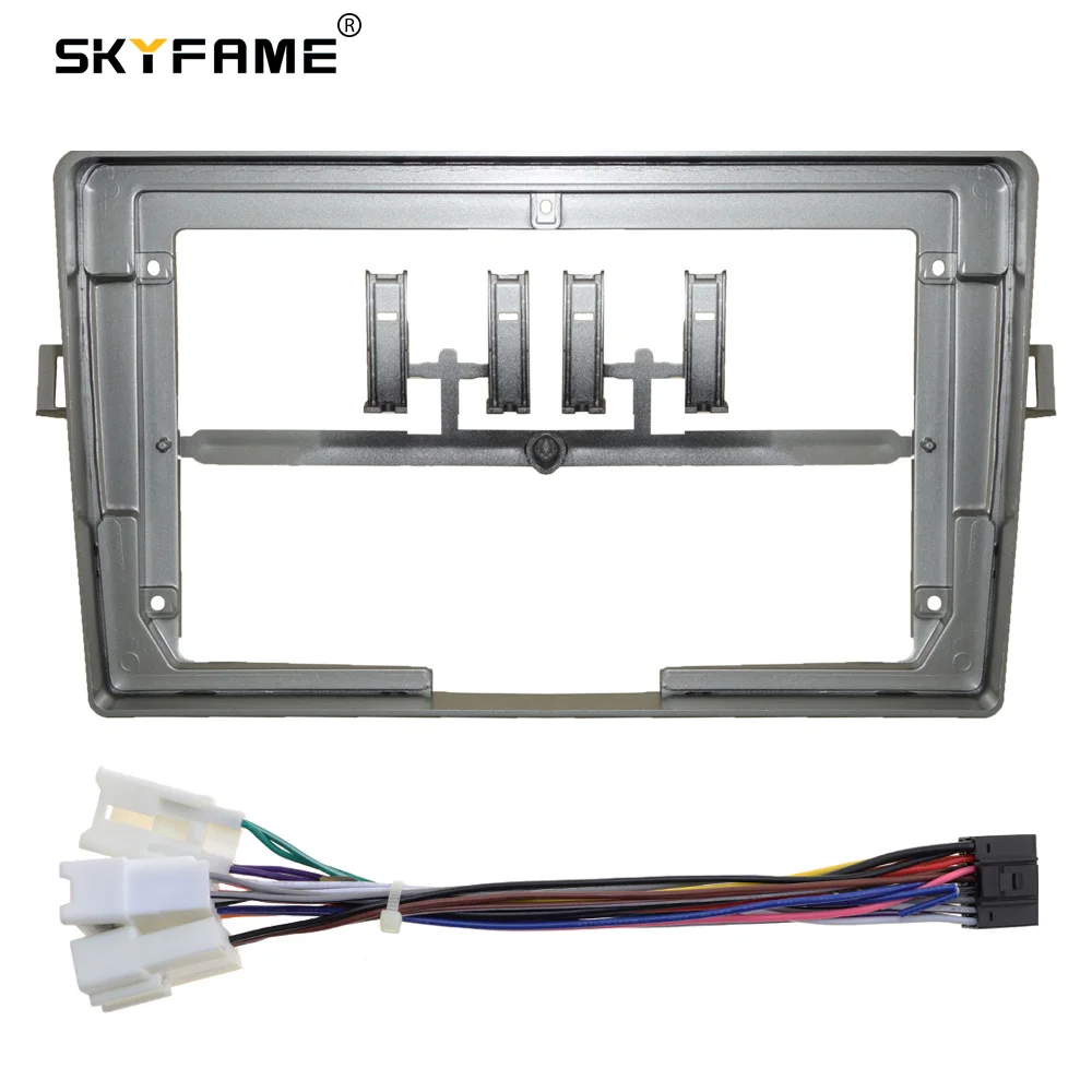 SKYFAME รถกรอบ Fascia อะแดปเตอร์ Android วิทยุ Dash ชุดแผงติดตั้งสําหรับ Toyota Verso Corolla