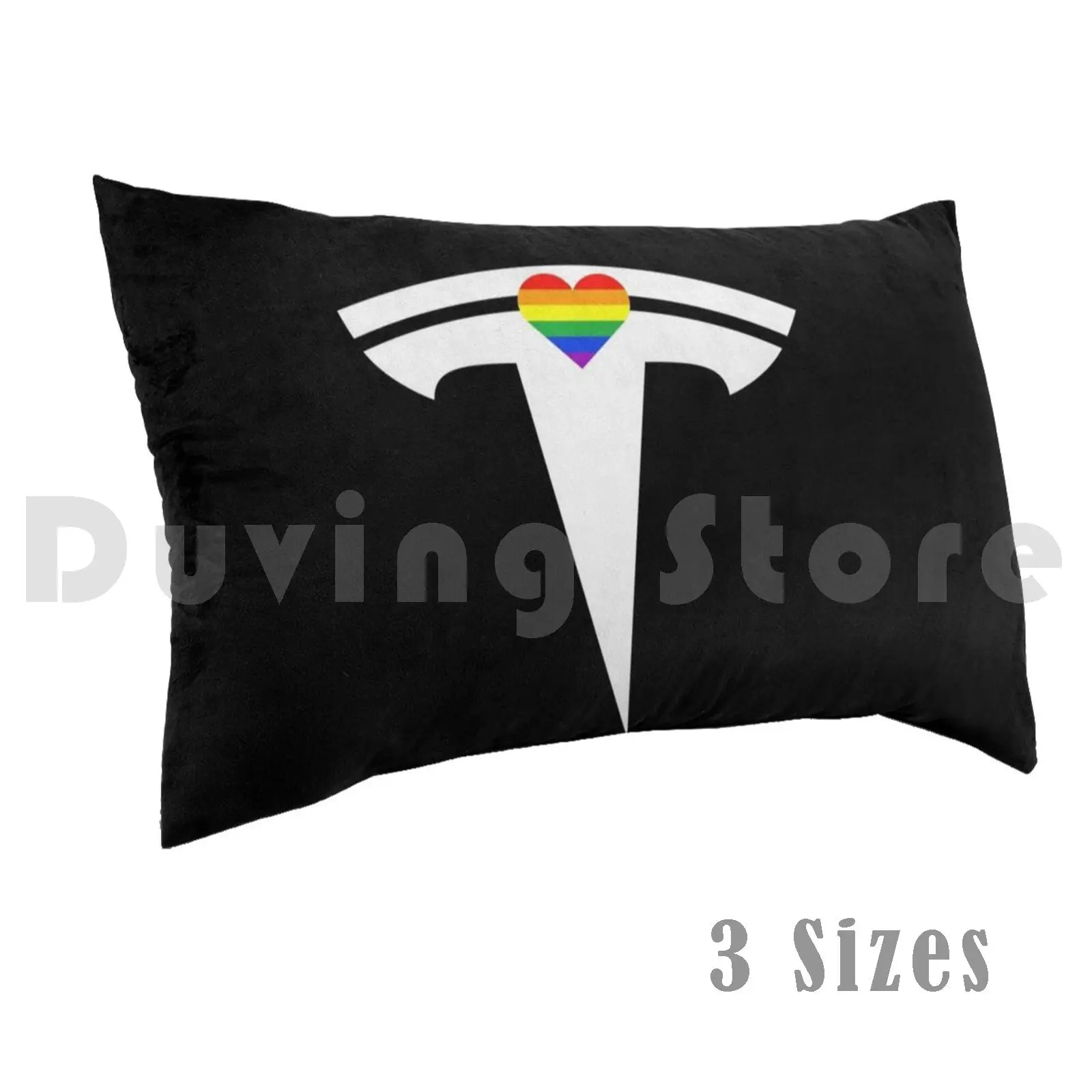 

Tesla Pride Pillow чехол, напечатанная 50x75 Tesla Ev Car, арбуз мускусный, модель 3 Tesla Motors