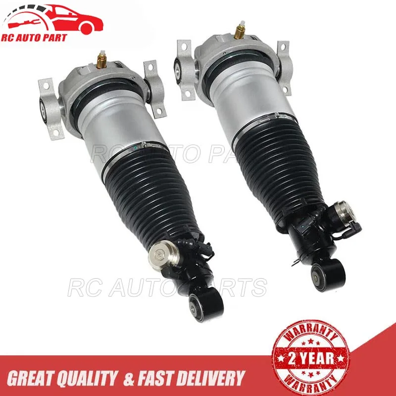 2PCS Rear Air Suspension Shocks Strut For Audi Q7 Cayenne Touareg Rear Right &Left Pair 2007-2010 7L8616001 7L6616503B 7L861600