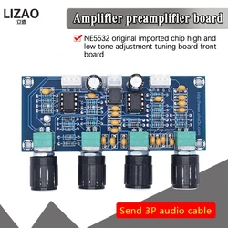 XH-A901 NE5532 Tone Board preamp Pre-amp With treble bass volume adjustment pre-amplifier Tone Controller For amplifier Board