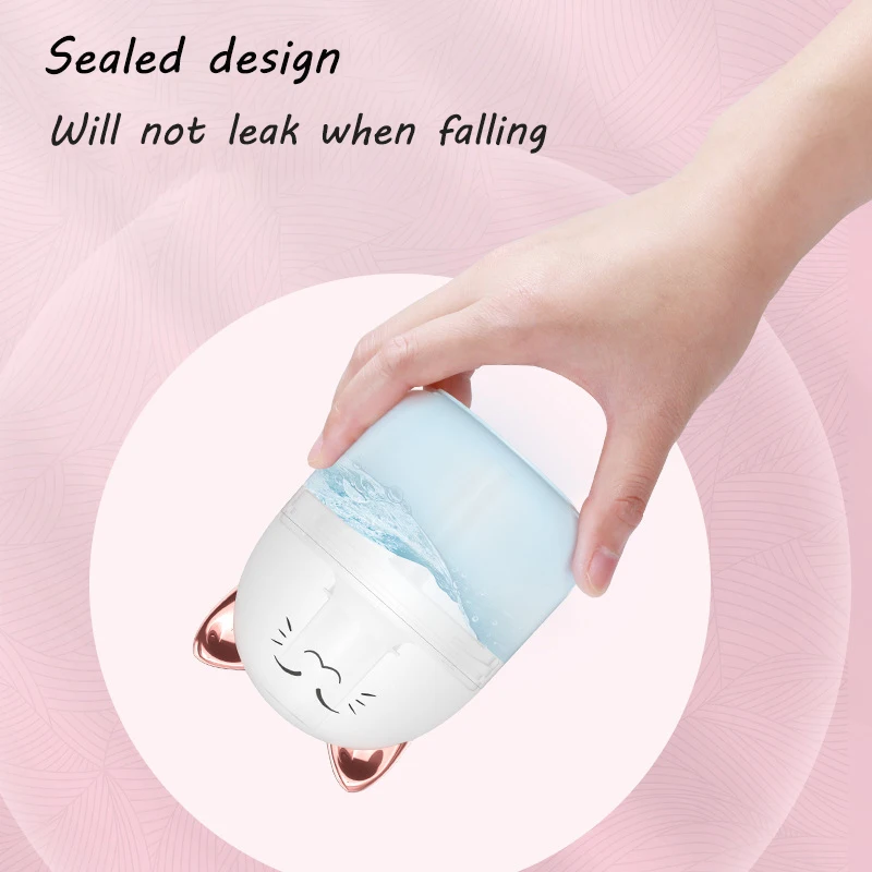 Diffusore di aromaterapia dell'umidificatore dell'aria dell'animale domestico sveglio con il creatore della foschia del nebulizzatore della luce notturna per il diffusore domestico dell'olio essenziale