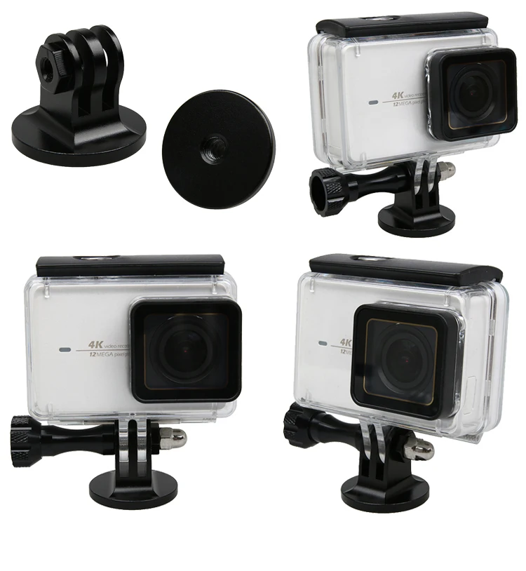 สําหรับ GoPro 13 12 อุปกรณ์เสริมอะแดปเตอร์แปลงอลูมิเนียม Monopod ขาตั้งกล้อง CNC สกรู Thumb สําหรับ Go Pro Hero DJI Action 4