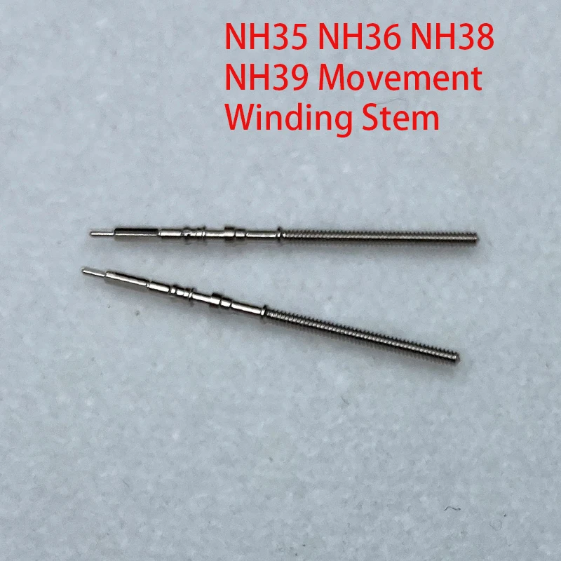 Stainless Steel Crown Kit NH35 NH36 NH38 NH39 Movement Winding Stem Accessories Professional Wholesale price Hot Sale