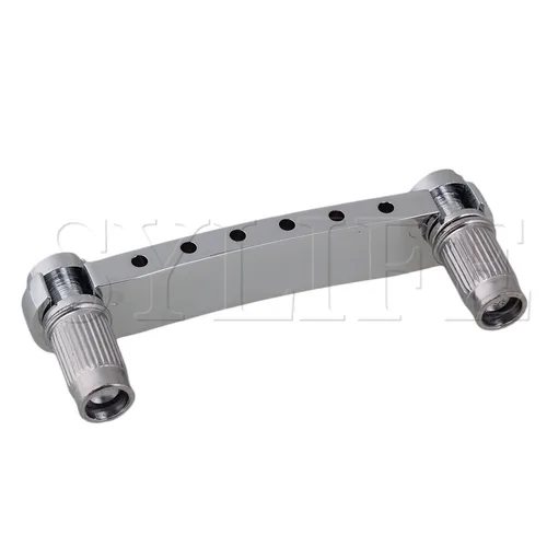 Imagen 2 del producto TAMAÑO DE GUITARRA CROMADA CON PIERRAS PARA GUITARRA ELÉCTRICA