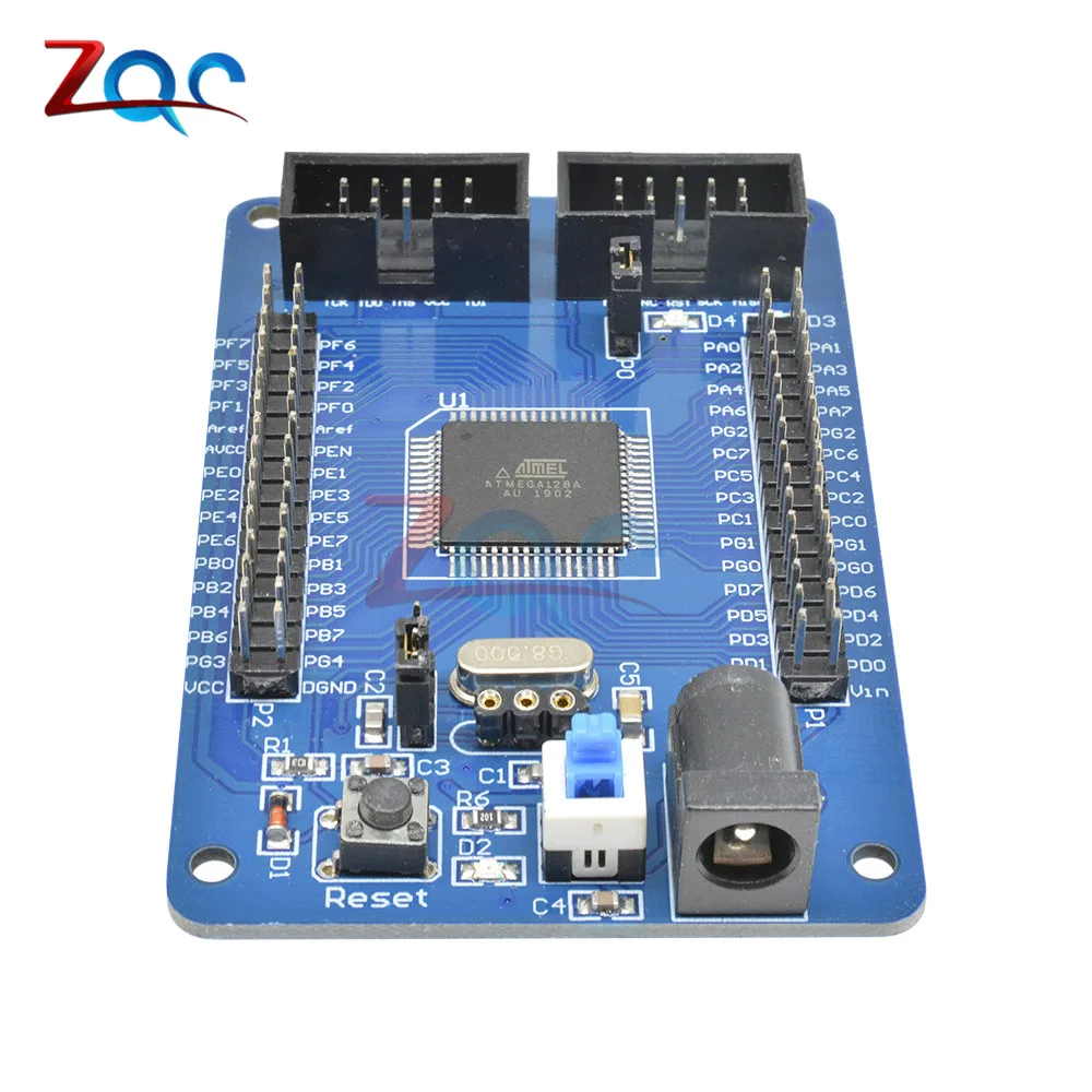 AVR ATmega64 ATmega128 AVR Minimum Core ISP JTAG Development Board Learning Board Core Board Component Pack Kit