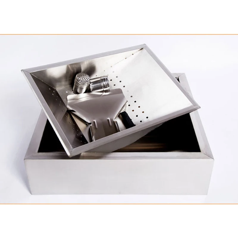 Thương Mại Khoai Tây Chiên Máy Trạm Khoai Tây Chiên Hoạt Động Bàn Inox Khoai Tây Chiên Dầu Xe Tăng Điều Khiển Burger Shop Thiết Bị Mà Không Có Nam Châm