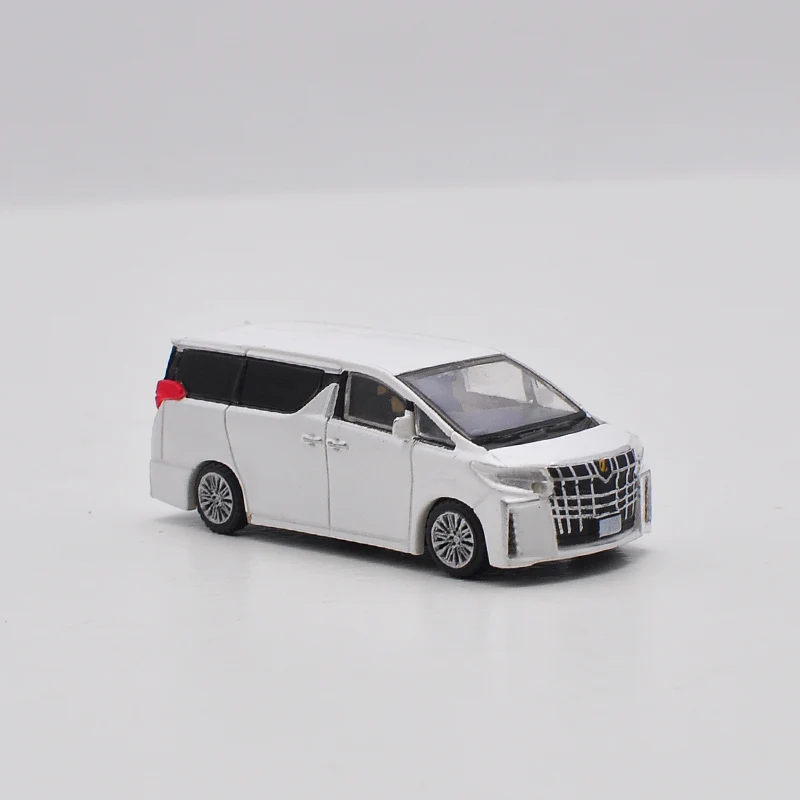 1/87AOSHIMA skręcone jaj Toyota Alphard Verfa SUV kolekcja z ze stopu dekoracji samochodu zabawki modele