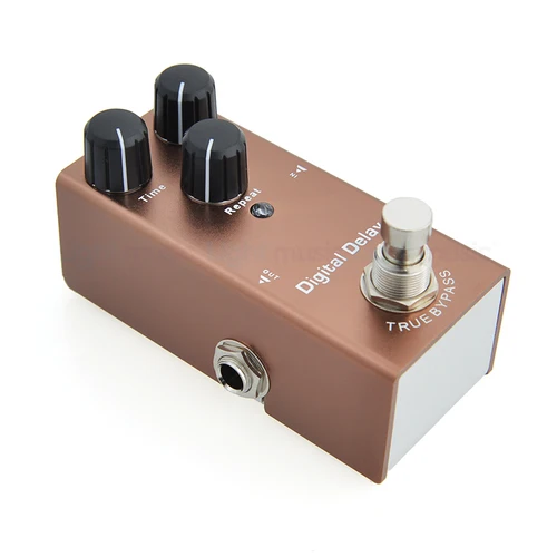 Imagen 2 del producto Pedal de guitarra eléctrica, overdrive/trémolo/Ultimate Drive Vintage, fuente de adaptador de corriente de 9V 1A, enchufe de EE. UU., UE, Reino Unido, AU, Cable de 6 vías y 8 vías