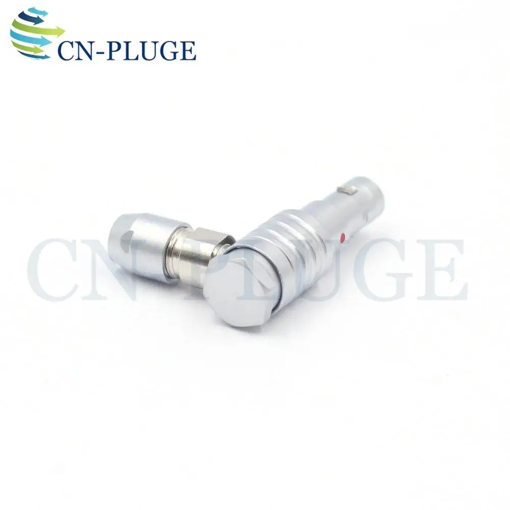 FHG 00B 2 3 4 5 Pin M07 Type  ARRI/RED Time Code Connector 90 Degree Elbow Camera and Inspection Equipment Connectors