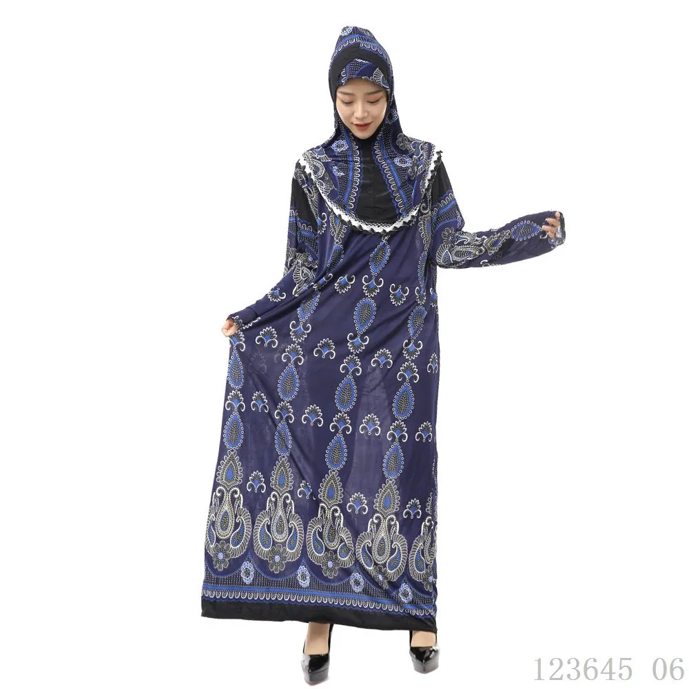 Abaya-ropa musulmana para mujer, vestido de verano islámico, Abayas de manga larga, Túnica islámica, vestidos de Ramadán, Hijab musulmán, caftán