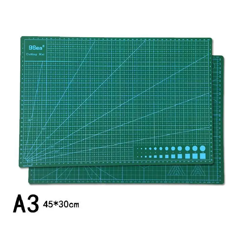 Pvc Cutting Mat A3 A4A5 Patchwork Mat Cutting Mat Patchwork Tool Manual Diy Tool Double-sided Self-healing Cutting Board 1 Piece