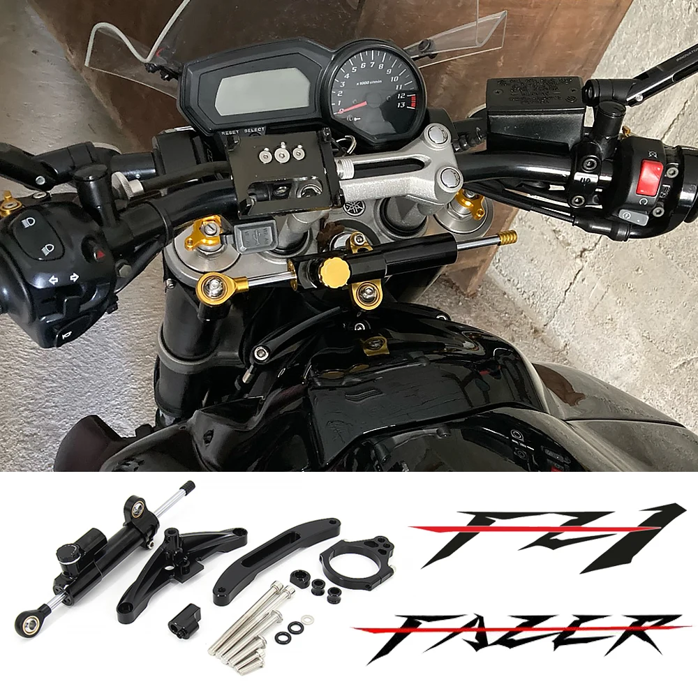 

New CNC Motorcycle Damper Steering Damper Stabilize Safety Control For YAMAHA FZ1 FAZER 2006-2015 2014 2013 2012 2011 2010 2009